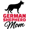 German shepherd Mom