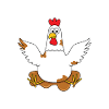 Farm kids playground chicken