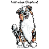 Happy Australian Shepherd