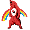 rainbow bear