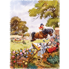 PoneyTurnoi Thelwell Dessin