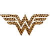 Wonder Woman Leoprint Logo