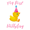 My first birthday