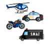 Police cars vehicles