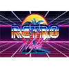 Synthwave 80s Design Retro
