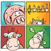 Funny Farm Animals