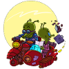 Aliens in sidecar