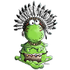 Indian Chieftain - Native - Frog