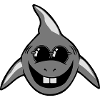 Shark fishing sunglasses