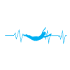 Schwimmen Herzschlag