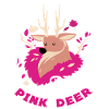 pink deer