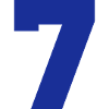7, Zahlen, Nummer, Rückennummer