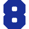 8, Zahlen, Nummer, Rückennummer