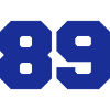 89, Zahlen, Nummer, Rückennummer