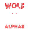 Lobo Alfa Plomo Lobo Diciendo Manada Lobo Lobos Manada
