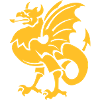 fantasy væsen griffin tegning Bornholm