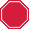 panneau stop vide 2101
