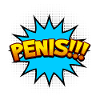 Penis Comic Style