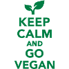 Keep calm and go Vegan