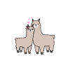 Cute baby alpaca gift