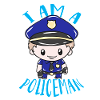 I Am a Policeman Cartoon