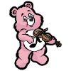 Teddy Bear Violin Player