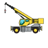 Crane child birthday construction crane operator
