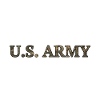 Military camouflage font Typo