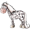 Leopard Horse