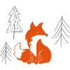Fuchs im Wald