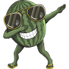 Wassermelone dabbing