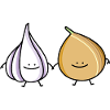 Garlic and onion
