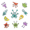 Monsters at random