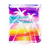 Strand mit Palmen