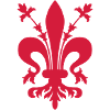 Lily Fleur de Lys coat of arms flag of Florence