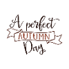 A Perfect Autumn Day