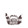 Bart Spruch Bartträger Schnurrbart