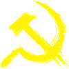 UdSSR / Sowjetunion / Hammer & Sichel (Farbklecks)