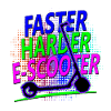 Faster Escooter Scooter électrique E-Roller