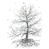 Arbre en fleurs