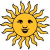 summer sun sunbeam friendly