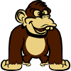 affe witzig doof