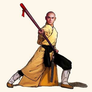 Shaolin Krieger Mönch