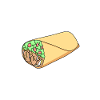 Taco Wrap Sticker Design