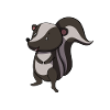 Stinktier Haustier Skunk Liebhaber Geschenk