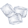 Trois glaçons