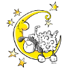 Sheep in the Moon
