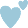 Blue hearts