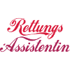 Rettungs-Assistentin mittig