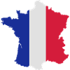 France carte drapeau 3